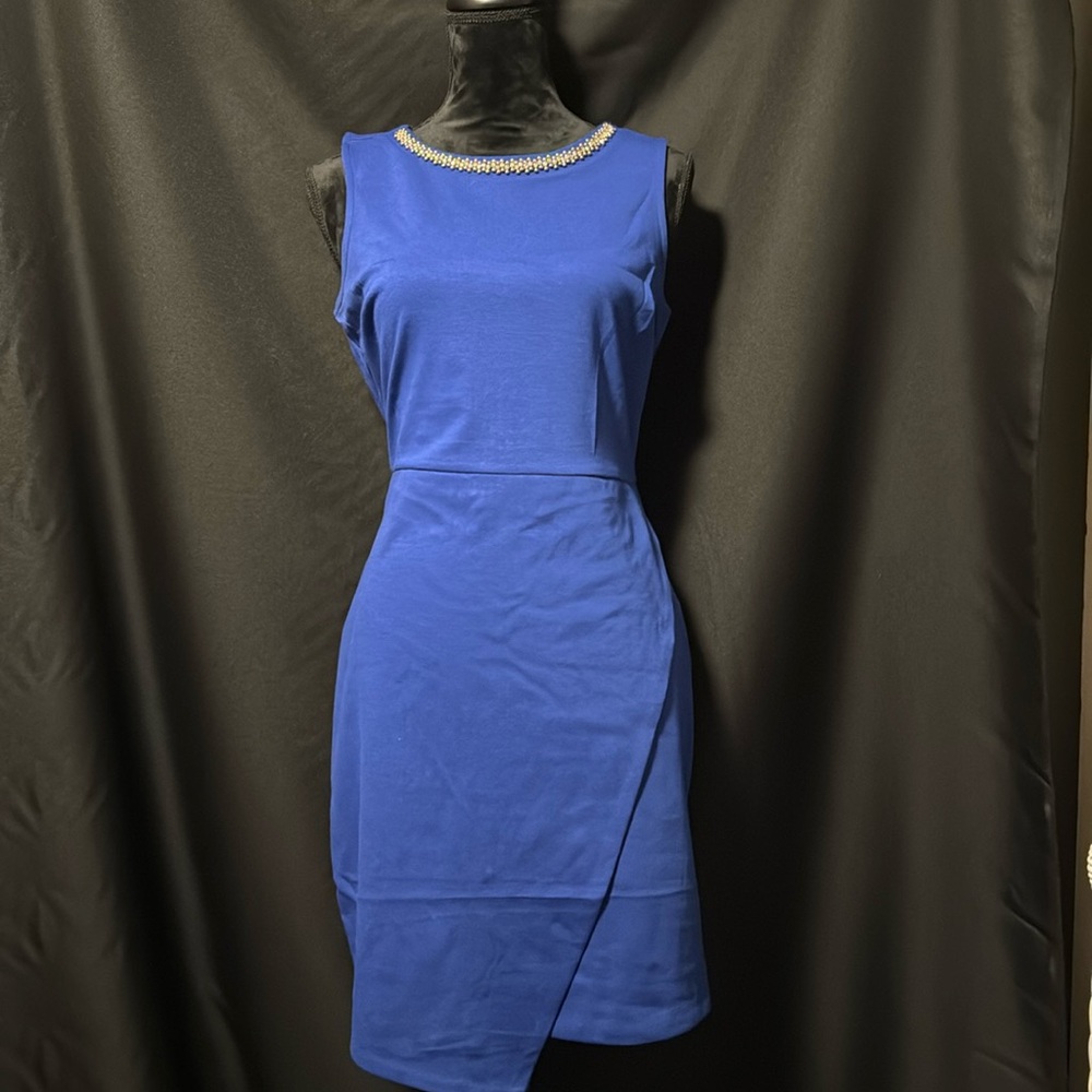 Royal Blue Sleeveless Dress